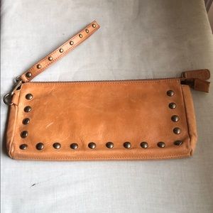 Nordstrom leather wristlet